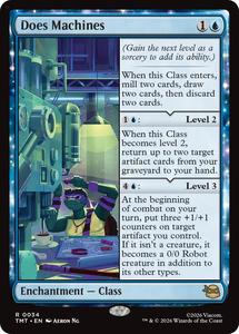 Mtg Singles Instock: Does Machines [Teenage Mutant Ninja Turtles]