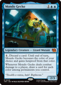 Mtg Singles Instock: Mondo Gecko [Teenage Mutant Ninja Turtles]