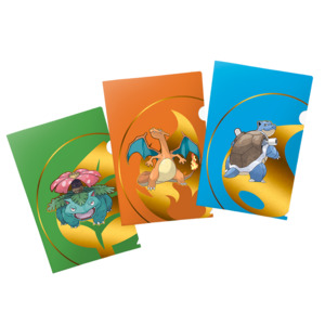 Pokemon Accessories: Pokemon A4 Tournament Folios - Charizard, Blastoise, Venusaur