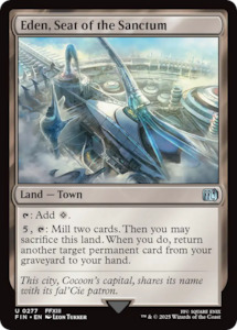 Mtg Singles: Eden, Seat of the Sanctum [FINAL FANTASY]
