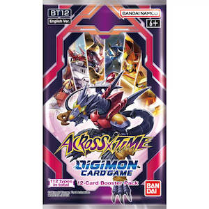 Digimon Sealed: DGM Booster Pack BT12 - Across Time