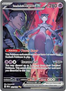 Pokemon Singles: Team Rocket's Mewtwo ex (231/182) [Scarlet & Violet: Destined Rivals]