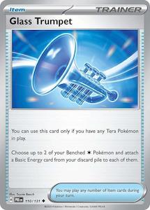 Pokemon Singles: Glass Trumpet (110/131) [Scarlet & Violet: Prismatic Evolutions]