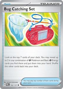 Pokemon Singles: Bug Catching Set (102/131) [Scarlet & Violet: Prismatic Evolutions]