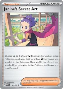 Pokemon Singles: Janine's Secret Art (112/131) [Scarlet & Violet: Prismatic Evolutions]