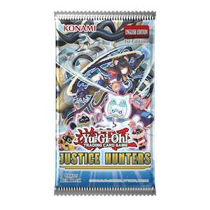 Yu Gi Oh Sealed: YGO Booster Pack - Justice Hunters