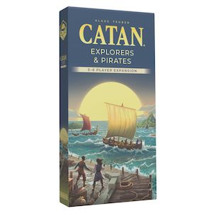CATAN 6th Edition – Explorers & Pirates 5-6 Player Expansion