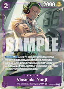 One Piece Singles: Vinsmoke Yonji (OP06-066) (Full Art) [Premium Booster -The Best-]