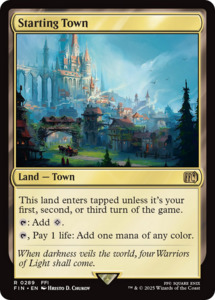 Mtg Singles: Starting Town [FINAL FANTASY]