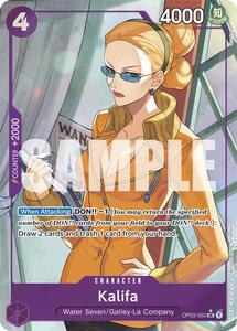 One Piece Singles: Kalifa (Full Art) [Premium Booster -The Best-]