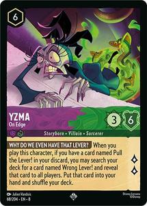 Lorcana Singles: Yzma - On Edge (68/204) [Reign of Jafar]