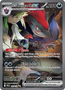 Pokemon Singles: N's Zoroark ex (185/159) [Scarlet & Violet: Journey Together]