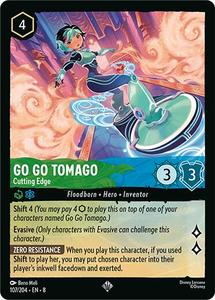 Lorcana Singles: Go Go Tomago - Cutting Edge (107/204) [Reign of Jafar]