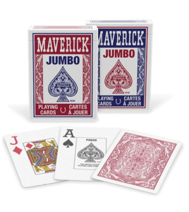 Maverick Jumbo Playing Cards