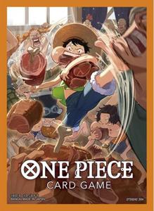 In Stock: Bandai: 70ct Card Sleeves - Monkey.D.Luffy