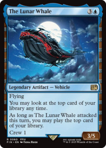 Mtg Singles: The Lunar Whale [FINAL FANTASY]