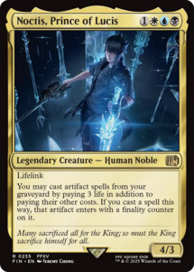 Mtg Singles: Noctis, Prince of Lucis [FINAL FANTASY]