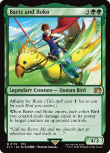 Mtg Singles: Bartz and Boko [FINAL FANTASY]