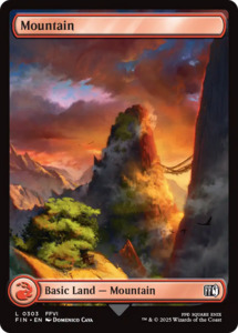 Mtg Singles: Mountain (0303) [FINAL FANTASY]