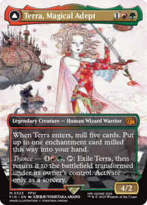 Mtg Singles: Terra, Magical Adept // Esper Terra (Borderless) [FINAL FANTASY]
