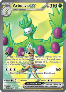 Pokemon Singles: Arboliva ex (207/182) [Scarlet & Violet: Destined Rivals]