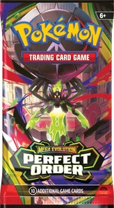 Pre Order: **PRE-ORDER** PKM Booster Pack - Mega Evolution: Perfect Order