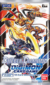 Digimon Sealed: Digimon 6.0 Double Diamond Booster Pack