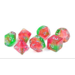 Dice: Sirius Dice Set - Lotus Glowworm