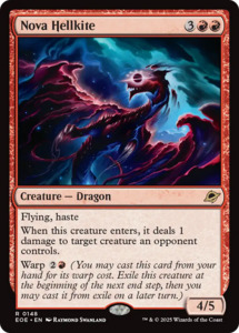 Mtg Singles: Nova Hellkite [Edge of Eternities]