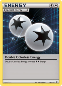 Pokemon Singles: Double Colorless Energy (74/83) [XY: Generations]