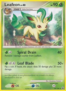 Pokemon Singles: Leafeon (24/100) (Theme Deck Exclusive) [Diamond & Pearl: Majestic Dawn]