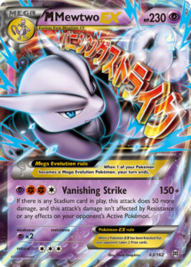 Pokemon Singles: M Mewtwo EX (63/162) [XY: BREAKthrough]