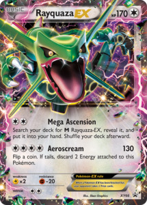 Pokemon Singles: Rayquaza EX (XY66) [XY: Black Star Promos]