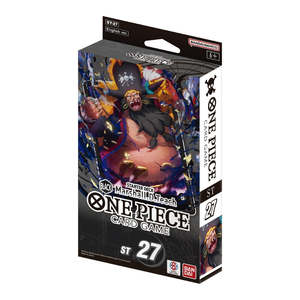 One Piece Sealed: One Piece TCG - Black Marshall.D.Teach Starter Deck [ST-27]