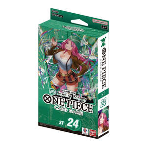 One Piece Sealed: One Piece TCG - Green Jewelry Bonney Starter Deck [ST-24]