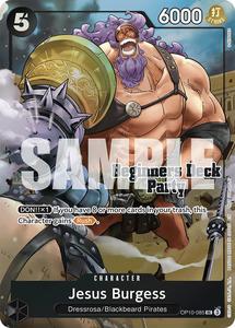 One Piece Singles: Jesus Burgess (ST-23 - ST-28 Beginners Deck Party) [Winner] [One Piece Promotion Cards]