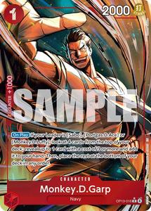 One Piece Singles: Monkey.D.Garp (Alternate Art) [Carrying On His Will]