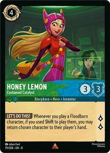 Lorcana Singles: Honey Lemon - Costumed Catalyst (111/204) [Reign of Jafar]