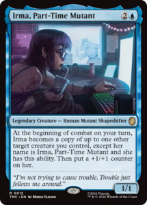 Mtg Singles: Irma, Part-Time Mutant [Teenage Mutant Ninja Turtles Commander]
