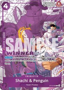 One Piece Singles: Shachi & Penguin (Winner Pack 2025 Vol. 4) [One Piece Promotion Cards]