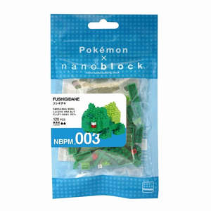 In Stock: Nanoblock Pokemon  - Bulbasaur