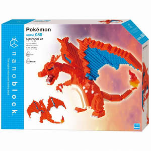 In Stock: Nanoblock Large Pokemon  - DX Charizard