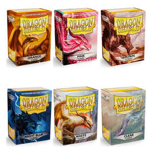In Stock: Dragon Shield Standard Size Sleeves - Classic Sleeves (100ct)