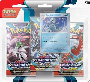 Pokemon Sealed Product: Pokemon TCG: Paradox Rift 3 Pack Blister