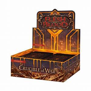 Flesh And Blood Sealed: Flesh and Blood: Crucible of War Unlimited Booster Box
