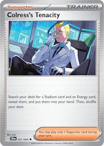 Pokemon Singles: Colress's Tenacity (057/064) [Scarlet & Violet: Shrouded Fable]