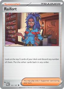 Pokemon Singles: Raifort (161/167) [Scarlet & Violet: Twilight Masquerade]