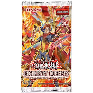 Ygo Sealed: Yu-Gi-Oh! - Legendary Duelists: Soulburning Volcano Booster Pack