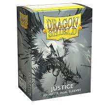 Sleeves: Dragon Shield Justice dual matte Sleeves