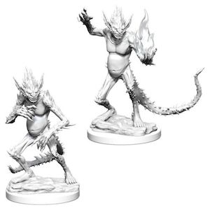 D D Miniatures: D&D Barbed Devils - Nolzur's Marvelous Miniatures